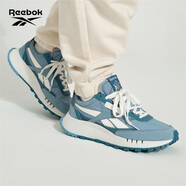 Reebok銳步官方24新品男女CL LEGACY W+蕾格西黑武士休閑復古跑鞋 100222158 霧霾藍 40 (25.5cm),US: 7.5