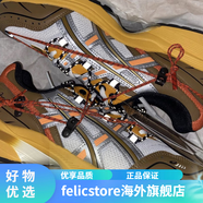 亞瑟士（asics）現(xiàn)貨  Gel-1090 聯(lián)名復(fù)古綁帶跑鞋 黃色 4 EUR36(225)