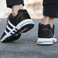 阿迪达斯 （adidas）男鞋子 2024夏季新款黑武士EQT黑色运动鞋子休闲鞋舒适跑步鞋 经典EQT/晒图退10 41