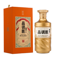 品調匠醬香型白酒 貴州茅臺鎮 純糧固態(tài) 大曲坤沙 高檔茅味高粱 禮盒 53度 6瓶 品調匠地紀（整箱）