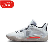 CLENIKEED杜蘭特KD15代籃球鞋男白灰熒光黃藍紫綠桔紅全掌氣墊減震防滑女 kd15白灰 全掌zoom+react NIKE 43  NIKE