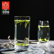 RCR水晶玻璃杯套裝家用客廳耐高溫泡茶水杯大容量辦公室待客喝水杯子 【托凱】234ml魅力高身水杯 2只
