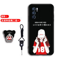 馨妍適用opporeno6手機殼0PP0Ren06磨砂軟殼oppo6潮牌rneo6網(wǎng)紅防全包邊鏡頭保護套軟套個(gè)性創(chuàng  )意潮時(shí)尚 OPPOReno6/本小姐-T1