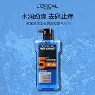 歐萊雅男士洗發(fā)水去屑洗發(fā)露(活泉?jiǎng)潘? 700ml（新老包裝隨機(jī)發(fā)貨）