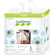 那特恩（NATEEN）新自然風(fēng)3D懸浮嬰兒拉拉褲寶寶尿不濕干爽爬爬褲學(xué)步褲20片 L碼/9-14kg