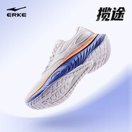 鴻星爾克（ERKE）男鞋新款吾行跑步鞋防滑緩震運動(dòng)鞋舒適減震慢跑鞋休閑戶(hù)外鞋子男 絕絕紫-淡紫粉【女款】 39