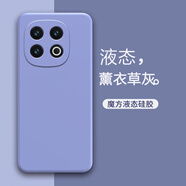 特七 適用iqoo13手機(jī)殼愛酷13液態(tài)硅膠保護(hù)套vivoiqoo13全包鏡頭防摔軟殼Pro男女純色款簡約iq00網(wǎng)紅潮 iQOO13【薰衣灰】+送膜