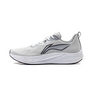 李寧（LI-NING）赤兔7跑鞋2024春季新款男子反光輕量穩(wěn)定競速訓(xùn)練跑鞋 -4 淺石灰/迷霧灰 43