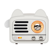 貓王音響小王子硅膠套 保護套 古典喇叭 天線(xiàn) 日落燈 手繩 百褶小夜燈配件 貓王音響硅膠套-炫麗白