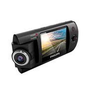 Fei利浦CVR300行車(chē)記錄儀1080P高清夜視車(chē)載記錄儀可旋轉鏡頭 黑