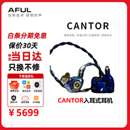 AFUL 致音 Cantor C14  【順豐秒發(fā)】動(dòng)鐵單元耳機入耳式hifi發(fā)燒監聽(tīng)流行人聲樂(lè )器女毒可換線(xiàn)耳塞 Cantor星夜+7N升級線(xiàn)
