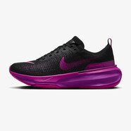 耐克（NIKE）男士跑步鞋 新款I(lǐng)nvincible 3公路跑鞋 緩沖透氣舒適潮流運動鞋 黑色/紫羅蘭DR2615-006 41