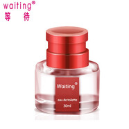 等待（waiting）帶防偽卡地尼派雅等待男女士香水 檸檬清新淡香花果香水花果香調(diào) 等待香水紅30ml