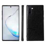 三星（SAMSUNG）適用三星note10手機殼note10PLUS錢(qián)包皮 黑色 note10plus