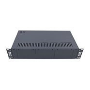 纖飛光纖收發(fā)器千兆一對單模單纖收發(fā)器電信級光電轉換器多模雙纖 光纖收發(fā)器機架14槽【雙電源空架】