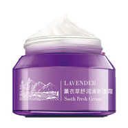 蝶美護膚品蜜潤奢養套裝薰衣草舒潤花妍潤晳 玫瑰純露 薰衣草舒潤清新面霜50g