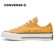 匡威（Converse）帆布鞋男鞋女鞋冬季新款1970s三星標經(jīng)典款低幫運動(dòng)鞋情侶板鞋 162063C黃色 39.5