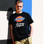 dickiesDickies 時(shí)尚字母LOGO印花短袖T恤 DK007087   黑色 M