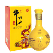 牛欄山【中秋送禮】北京百年牛欄山 高度白酒 濃香型 聚會宴請 52度 500mL 1瓶 小黃龍?zhí)蒯?黃 單瓶