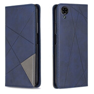 簡(jiǎn)魅 適用海信A9手機殼HLTE556N男女款翻蓋皮套Hisense a9防摔墨水屏閱讀手機保護套新 海信閱讀A9（HLTE556N）寶藍 配手掛繩