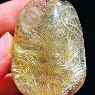 諾源珠寶 珍藏天然巴西鈦晶吊墜男女款 鈦晶貔貅觀(guān)音佛像項鏈掛件18K 款式四