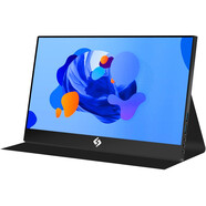 艾冠15.6英寸4K屏幕便攜顯示器筆電腦記本外接副屏switch拓展屏手機無(wú)線(xiàn)投屏 15.6英寸4KHDR100%色域觸摸款