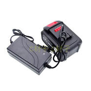以琛新速奇 冠誠 卡拓118V128V168V188V沖擊扳手角磨機鋰電池充電器 配套鋰電池15節(jié)電芯+直沖