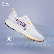 李寧（LI-NING）跑步鞋男鞋赤兔4代彈性男士跑鞋鞋子低幫運動鞋 標(biāo)準(zhǔn)白/黑色-4 43