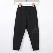 阿迪達(dá)斯 （adidas）兒童冬季加厚加絨保暖收口針織運(yùn)動(dòng)長褲 H40346 110CM