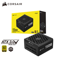 美商海盜船（USCORSAIR）金牌全模組臺式機靜音電腦電源ATX3 TX1200W金牌【ATX3 全模組】