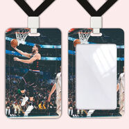 克萊湯普森NBA周邊學(xué)生校園卡套飯卡公交卡身份證件保護套門(mén)定制 1082卡套+精美長(cháng)掛繩