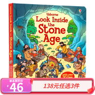 138元3件 Usborne出品 偷偷看里面科普系列25冊全套 英文原版繪本 usborne look inside 精美紙板翻翻書(shū) 兒童啟蒙圖畫(huà)書(shū) 親子共讀 尤斯伯恩 走進(jìn)石器時(shí)代