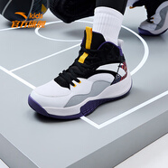 安踏（ANTA）兒童運動(dòng)鞋籃球鞋中大童男童鞋2023夏季新款透氣網(wǎng)面耐磨減震 【水泥氪星透氣】05白/黑-2 38/24cm