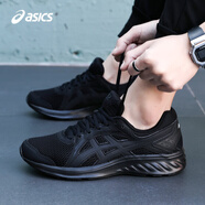 亞瑟士（asics）男鞋夏季黑武士透氣跑步鞋JOLT 22025新款網(wǎng)面休閑跑鞋運(yùn)動(dòng)鞋子男 黑色/深灰 40