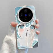 品陌vivo iqoo z10turbo +手機殼z9x/iqoo z9turbo +保護套Z10X二次元初音未來(lái)vivo iqoo z8動(dòng)漫防摔殼 銀白-藍發(fā)初音 vivo iqoo z8