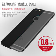 友谷【透氣散熱】iPhone6手機(jī)殼蘋(píng)果6S Plus手機(jī)套 睿智黑 蘋(píng)果6Plus