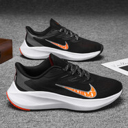 WSXCDERF飛馬37代38登月39跑步鞋馬拉松減震運動(dòng)休閑透氣碳板運動(dòng)鞋莆田鞋 W7黑灰橙【內置雙氣墊】 42