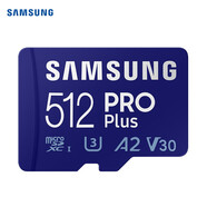 SAMSUNG128GB TF(MicroSD)存儲卡PRO U3 A2 V30 兼容行車記錄儀無人機(jī)運(yùn)動相機(jī) 讀速180MB/s寫速130MB/s PRO Plus 藍(lán)卡 512G 180MB/s