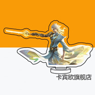 卡賓歐孫尚香周邊游戲手辦王者榮耀亞克力大立牌安琪拉西施貂蟬創(chuàng  )意擺件 李白_碎月劍心 12厘米