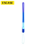 ESCASE 手機掛繩相機短手腕繩錢包U盤鑰匙證件掛飾蘋果15/華為mate60等手機硅膠軟款雪冬色ES-XS2