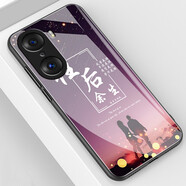 簡(jiǎn)浦 榮耀60手機(jī)殼LSA-AN00全包防摔超薄個(gè)性玻璃殼網(wǎng)紅創(chuàng)意保護(hù)套外殼 適用于honor 60 余生