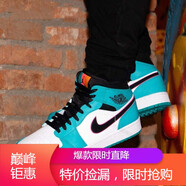 耐克（NIKE）男女鞋AJ1 AIR JORDAN 1 AJ1運動鞋舒適緩震經(jīng)典籃球鞋 BQ6931-852542-306 南海岸 35.5