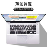 HRHPYM適用于戴爾筆記本W(wǎng)IN10快捷鍵盤膜靈越游匣G3/G5/G7五筆鍵盤膜防水防塵透明TPU 透明無(wú)字TPU鍵盤膜 成就3578/3572/3568