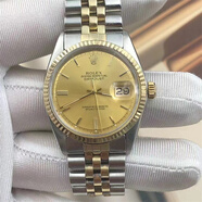 【二手99新】勞力士Rolex 日志型系列 蠔式恒動(dòng)系列 空霸系列 探險(xiǎn)家系列休閑正裝自動(dòng)機(jī)械男表 1601香檳盤 36表徑