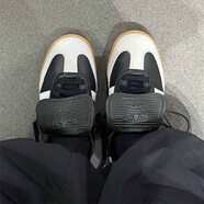 阿迪達斯（adidas）男女板鞋 Samba OG夏季新款經(jīng)典情侶復古時(shí)尚運動(dòng)休閑鞋子 IG2010/黑白/翻蓋鞋舌 38