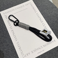 月幸增 多巴胺手腕編織繩適用蘋(píng)果手機殼可手拎防丟耐用iphone掛件手鏈腕帶手繩防摔新款短繩手腕帶掛繩 【黑色】多巴胺手腕編織繩 魅族