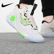 耐克（NIKE）籃球鞋男鞋春季訓(xùn)練鞋 KD TREY 5 X EP 跑步減震時尚耐磨運動鞋 DJ7554-014/沖擊綠/土褐/灰白 39