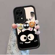 慕文適用華為nova13pro手機殼nova12ultra保護套nova11/10/9/8/7可愛(ài)卡通煤球nova6磨砂5ipro硅膠nova4 公仔LUCK煤球-單殼 華為 nova 3