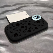 迅炫適用于蘋(píng)果x/xr/xsmax手機殼iPhone16/15/14/13pro新款蘋(píng)果12/11感全包防摔蘋(píng)果6/7/8plus女款小貓 泡芙【貓和魚(yú)骨】黑色+手機膜 iPhone 6s