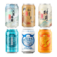 或不凡國產(chǎn)精釀啤酒組合黃河之水渾濁IPA 牛啤堂帝都海鹽古斯酸啤酒 或不凡牛啤堂 330mL 6罐 組合裝